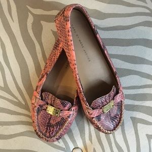Marc by Marc Jacobs Snakeskin Loafers
